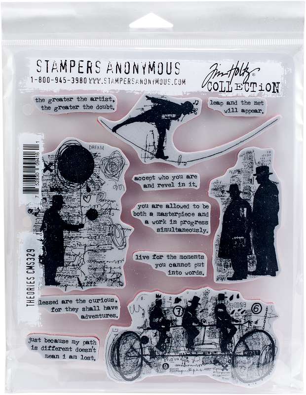 Tim Holtz Cling Stamps 7