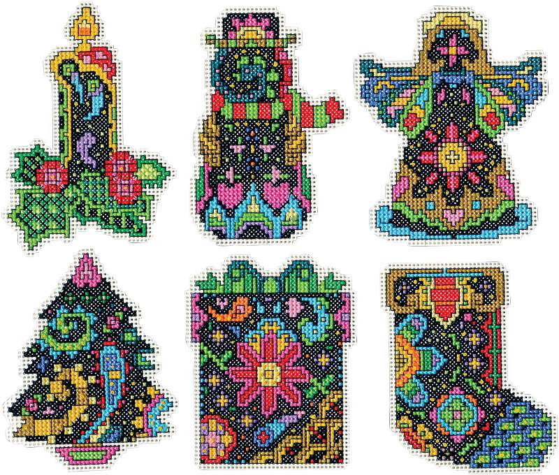 Design Works Plastic Canvas Ornament Kit 3.5