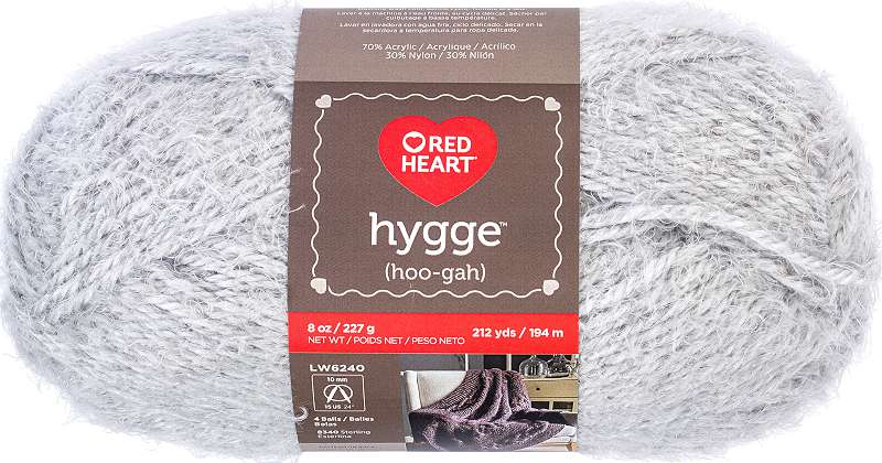 Red Heart Yarn Hygge 8oz Cloud