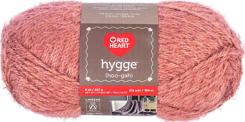 Red Heart Hygge Charm Yarn Rust