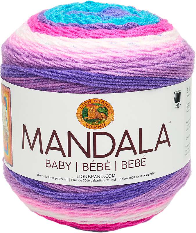 Lion Brand Yarn Mandala Baby Unicorn Cloud