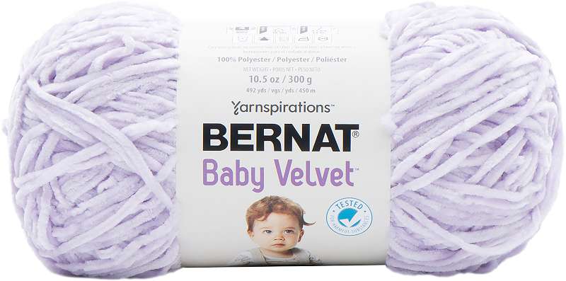 Bernat Baby Velvet Yarn Lilac Blooms