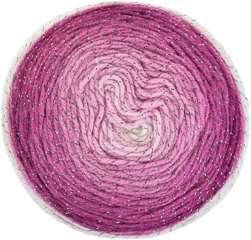 Red Heart Yarn Roll With It Sparkle Pixie
