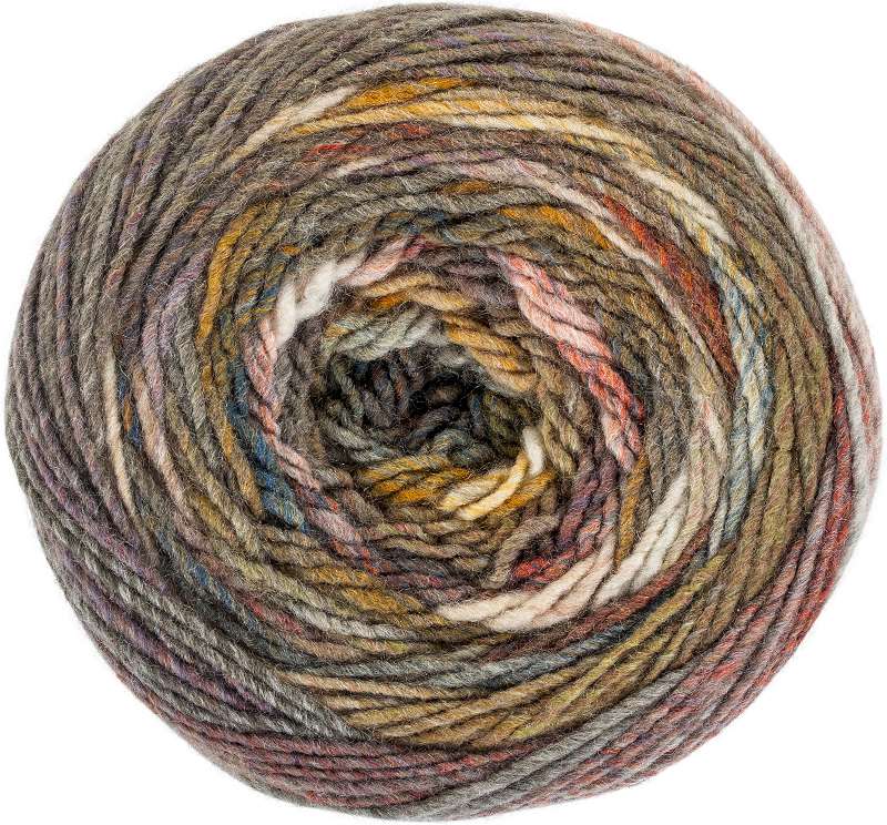Red Heart Yarn Roll With It Melange Theater