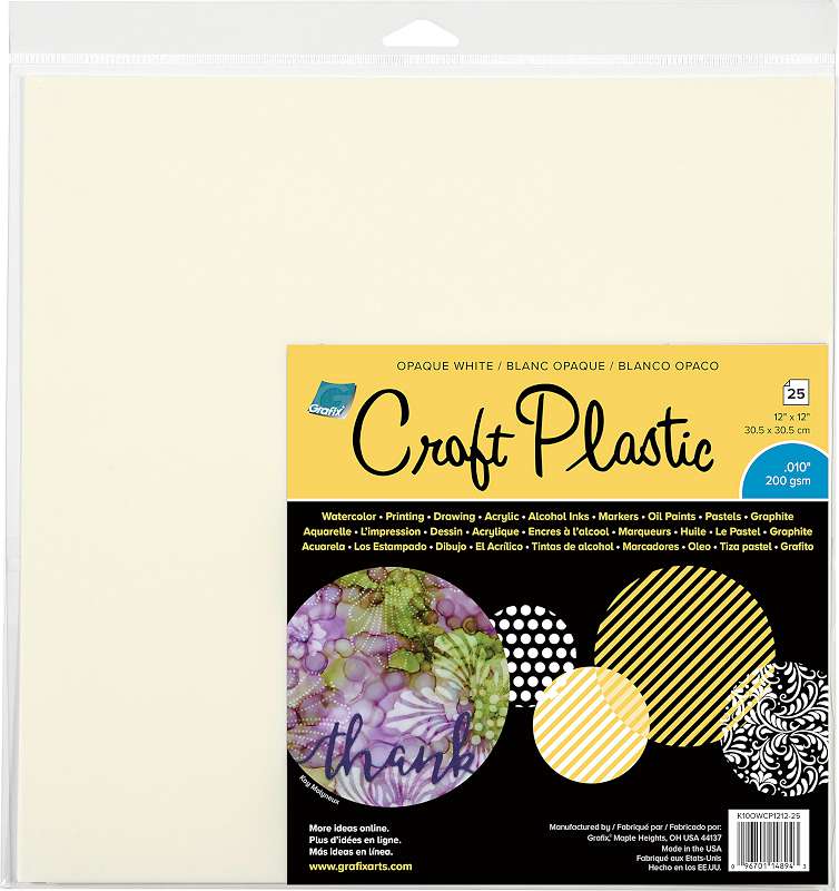 Grafix Craft Plastic Sheets 12