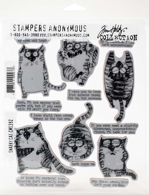 Tim Holtz Cling Stamps 7