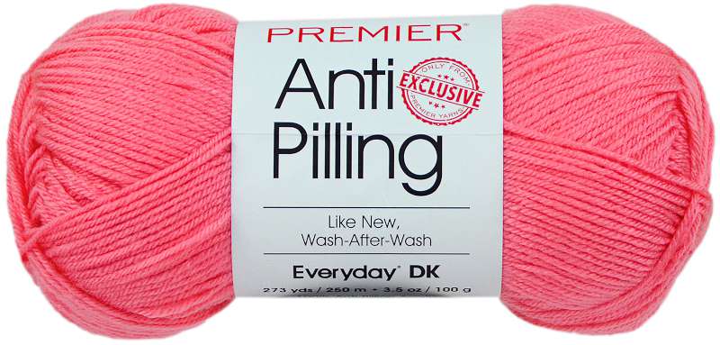 Premier Yarns Anti-Pilling Everyday DK Solids Yarn Coral