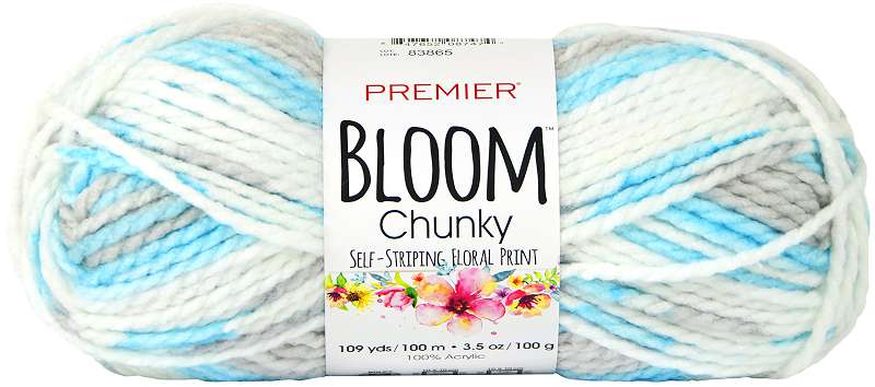 Premier Yarns Bloom Chunky Yarn Bluebell