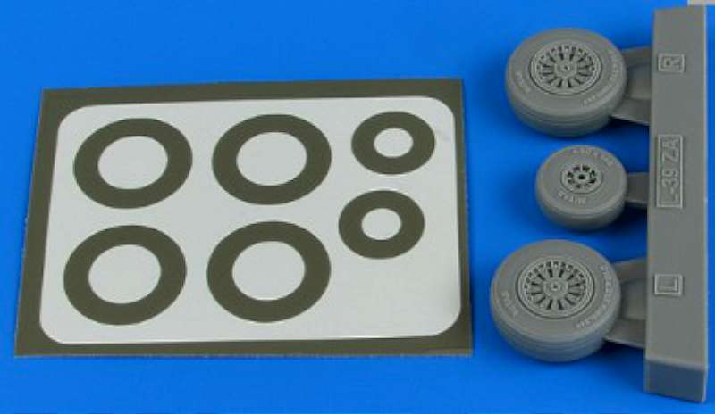1/48 L39ZA Albatros Wheels & Paint Masks For TSM (D)