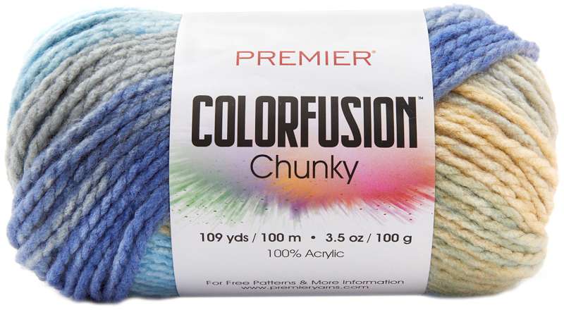Premier Yarns Colorfusion Chunky Yarn Seaside