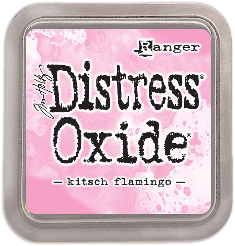 Tim Holtz Distress Oxides Ink Pad Kitsch Flamingo