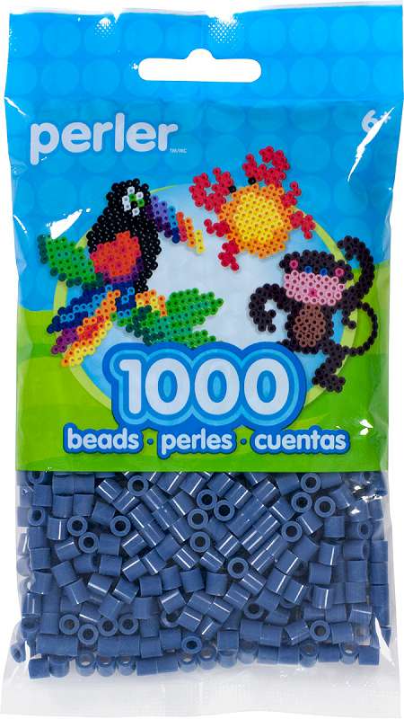 Perler Beads 1,000/Pkg Denim