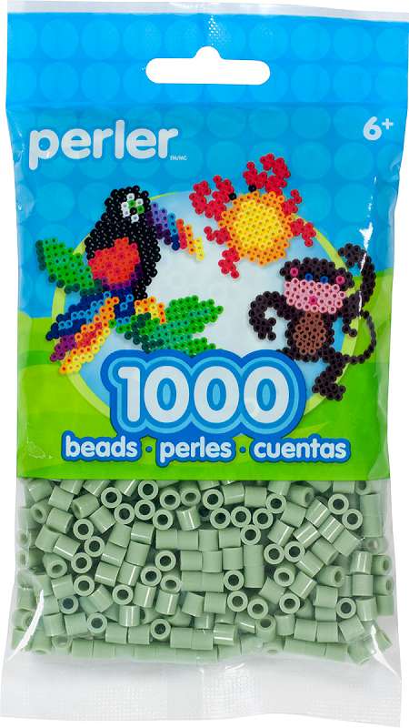 Perler Beads 1,000/Pkg Sage