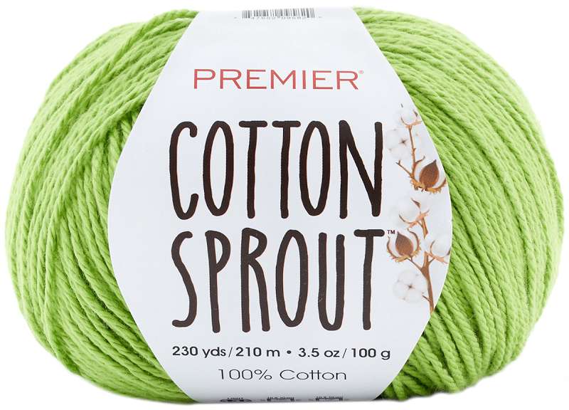 Premier Yarns Cotton Sprout Yarn Lime