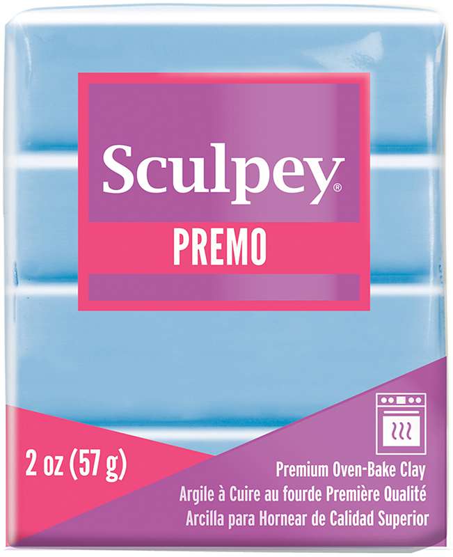Premo Sculpey Polymer Clay 2oz-Pale Blue