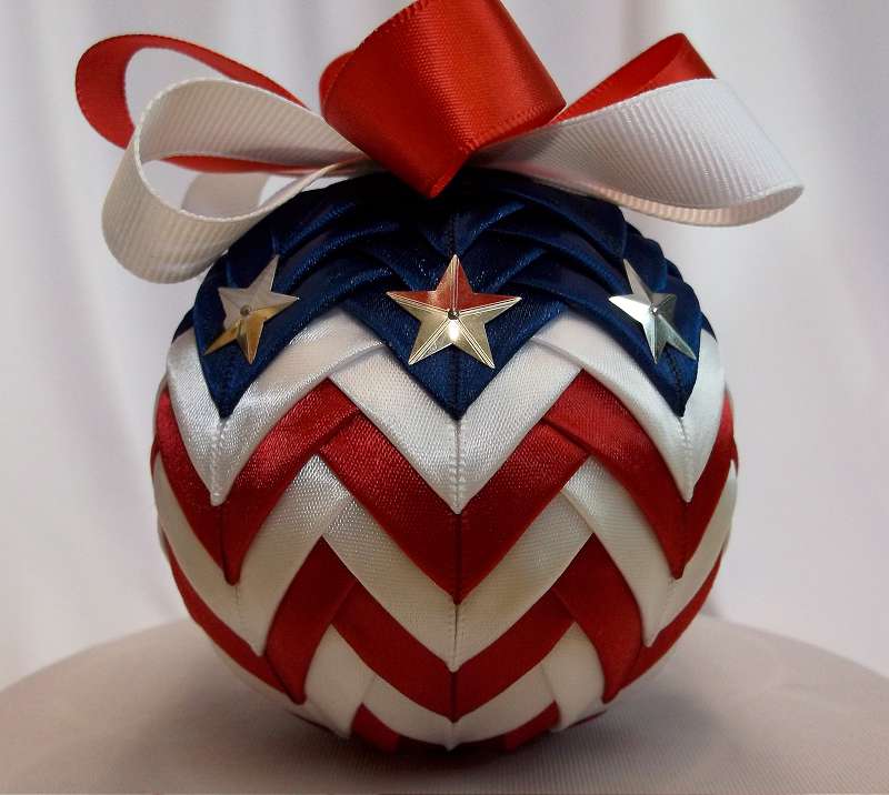 Quilt-Magic No Sew Ornament Kit American Spirit