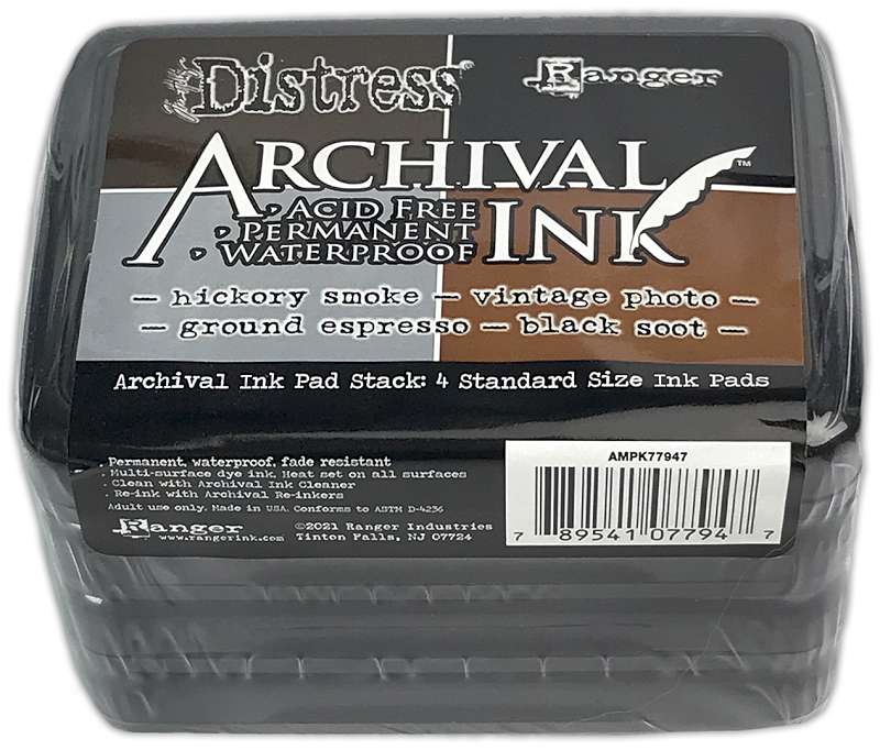 Tim Holtz Distress Archival Ink Pad Stack Basics