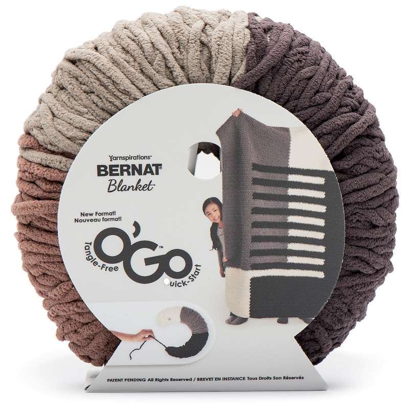 Bernat Blanket O'Go Yarn-Toasted Almond