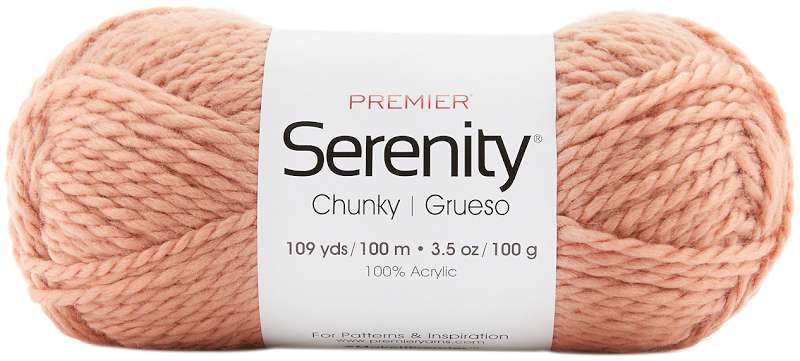 Premier Yarns Serenity Chunky Yarn - Solid-Salmon