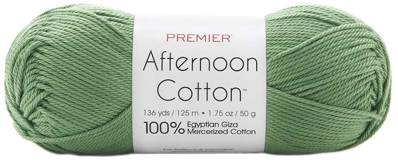 Premier Yarns Afternoon Cotton Yarn-Spring Green
