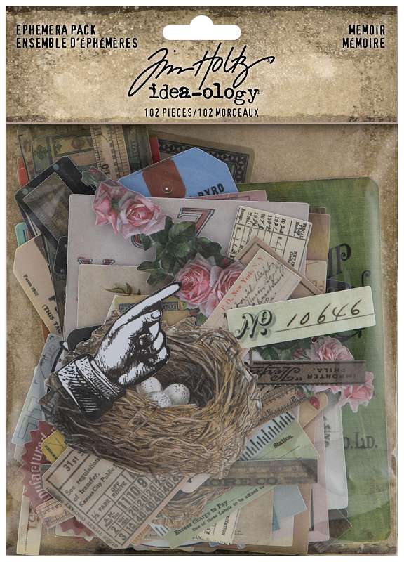 Idea-Ology Ephemera Pack 102/Pkg-Memoir