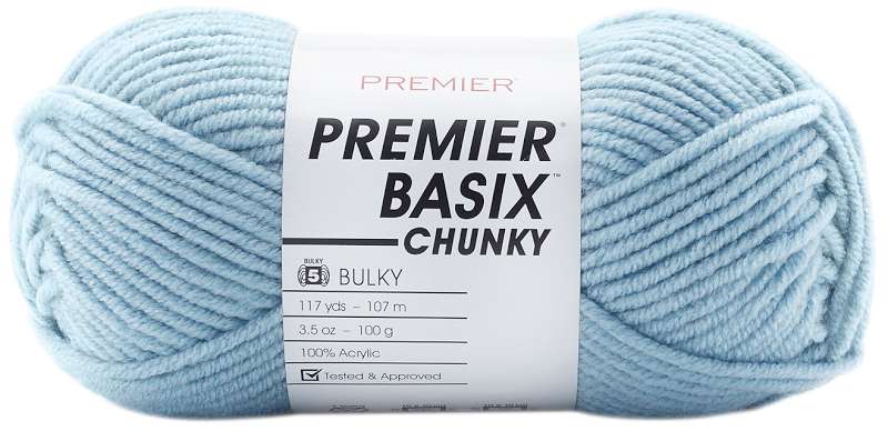 Premier Yarns Basix Chunky Yarn-Sky
