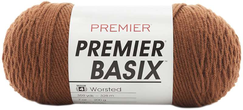 Premier Yarns Basix Yarn-Cocoa