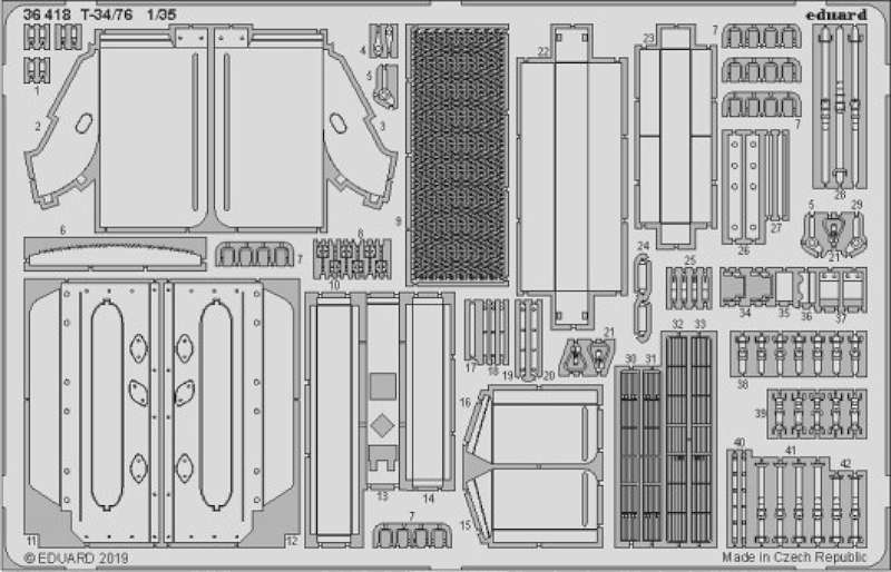 1/35 Armor- T34/76 for ZVE(D)