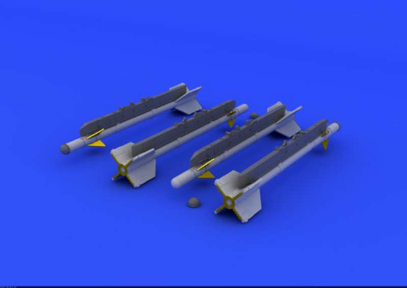 1/72 Aircraft- MiG21 R3S Missiles for EDU (Photo-Etch & Resin) (D)