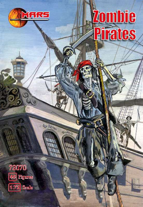 1/72 Zombie Pirates (Skeleton) (48)