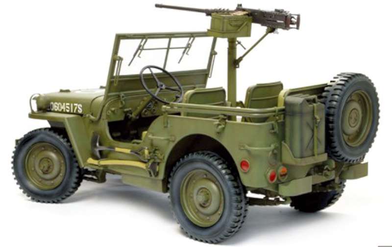 1/6 1/4-Ton 4x4 Truck w/.50cal Machine Gun