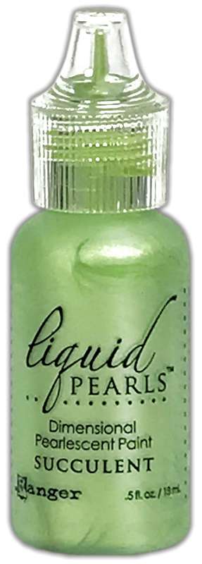 Liquid Pearls Dimensional Pearlescent Paint .5oz-Succulent