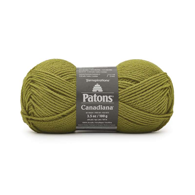 Patons Canadiana Yarn - Solids-Spring Green