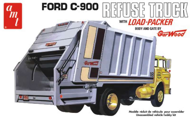 1/25 Ford C900 Refuse (Garbage) Truck w/Load Packer