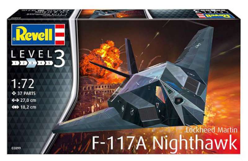 1/72 F117A Nighthawk Stealth Fighter