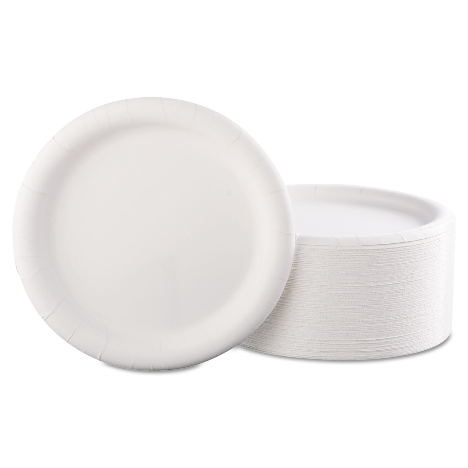 AJM Packaging Corporation Premium Coated Paper Plates, 9