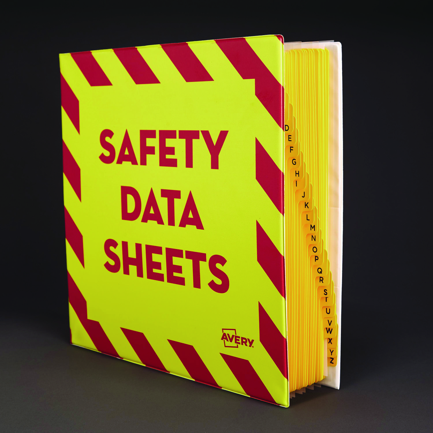 Avery® Heavy-Duty Preprinted Safety Data Sheet Binder, 2
