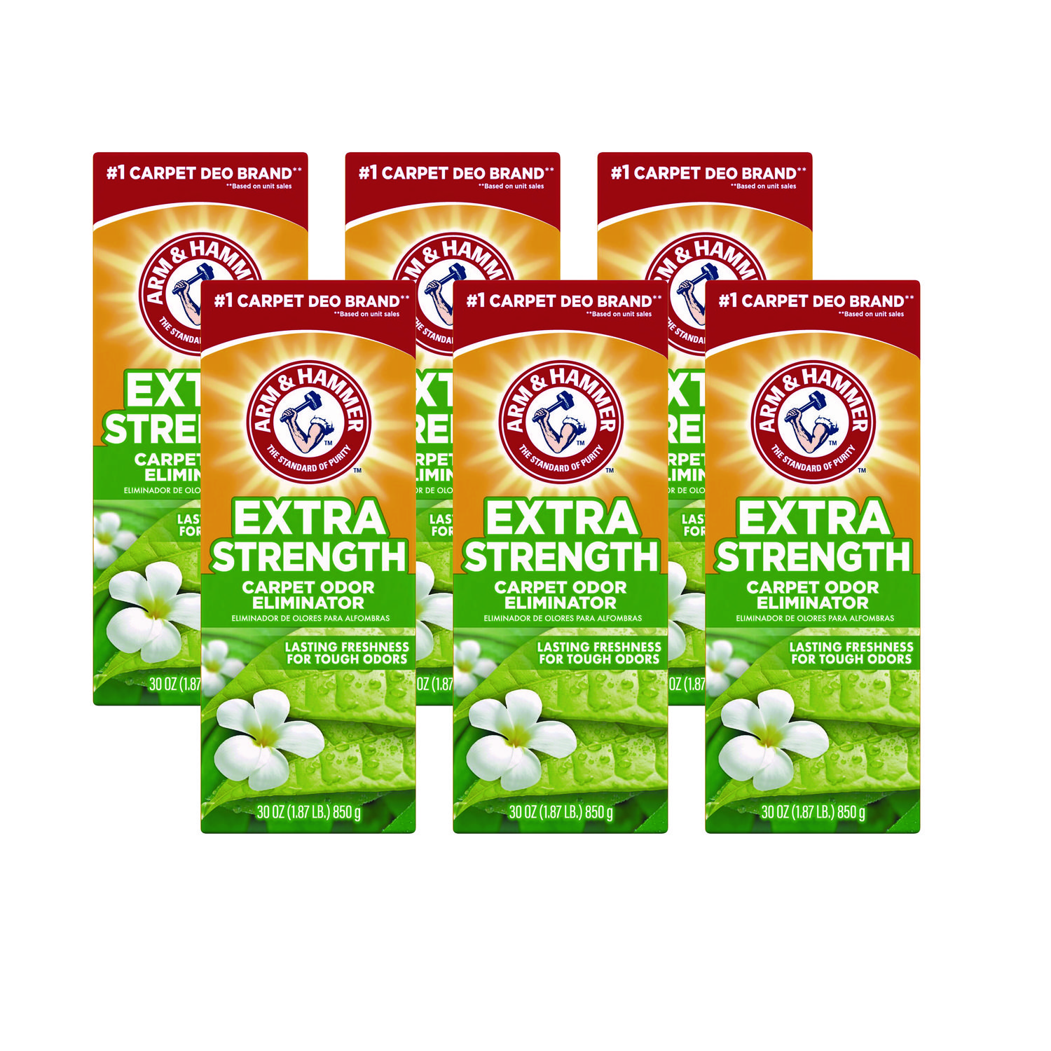 Arm & Hammer Deodorizing Carpet Cleaning Powder, Fresh, 30 oz