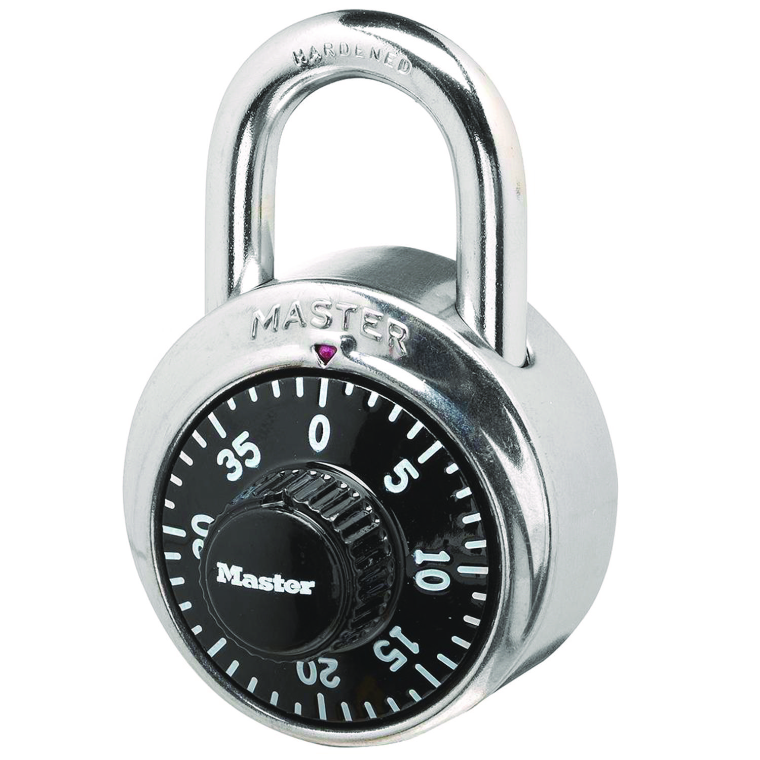 Master Lock® Combination Lock, Stainless Steel, 1 7/8