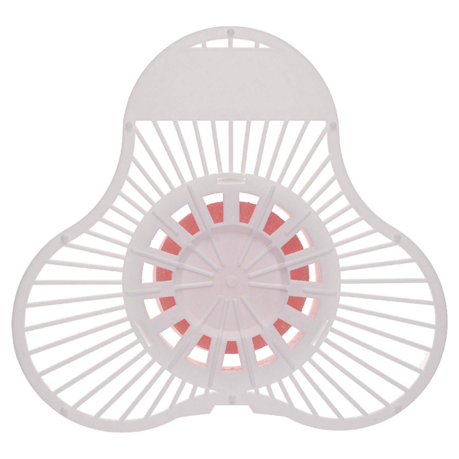 Fresh Products Para Urinal Screen w/Deodorizer Block, Cherry Fragrance, 12/Box