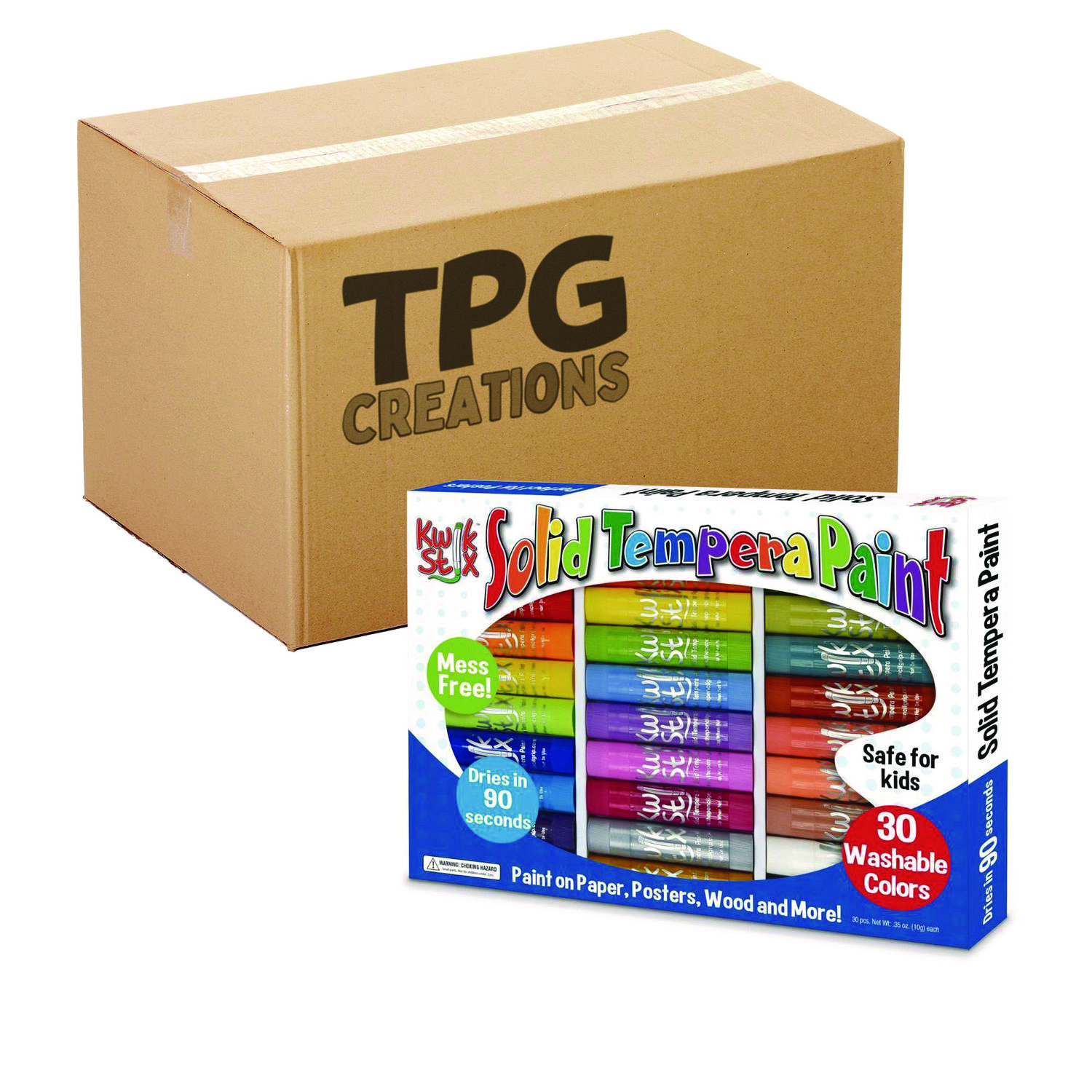 Kwik Stix Tempera Paint Art Set 30/Pkg