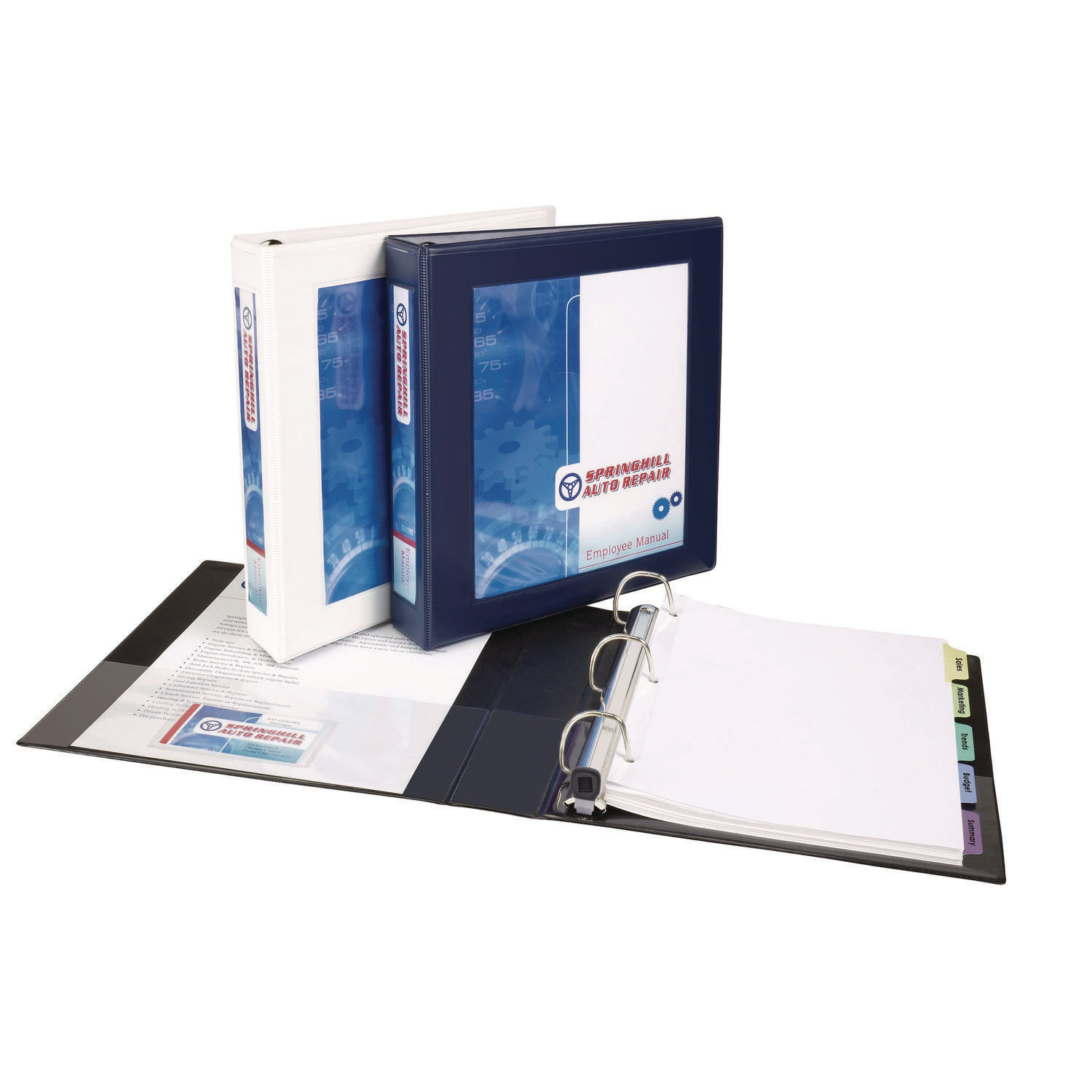 Avery® Framed View Heavy-Duty Binder w/Locking 1-Touch EZD Rings, 1