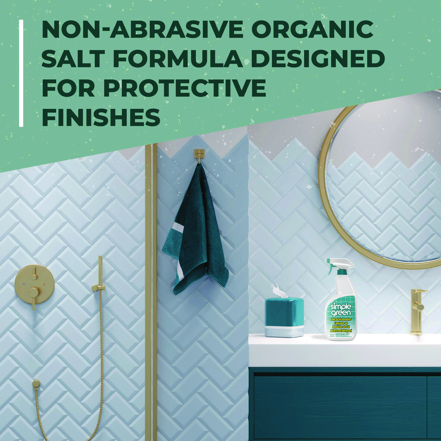 Simple Green® Lime Scale Remover, Wintergreen, 32 oz Bottle, 12/Carton