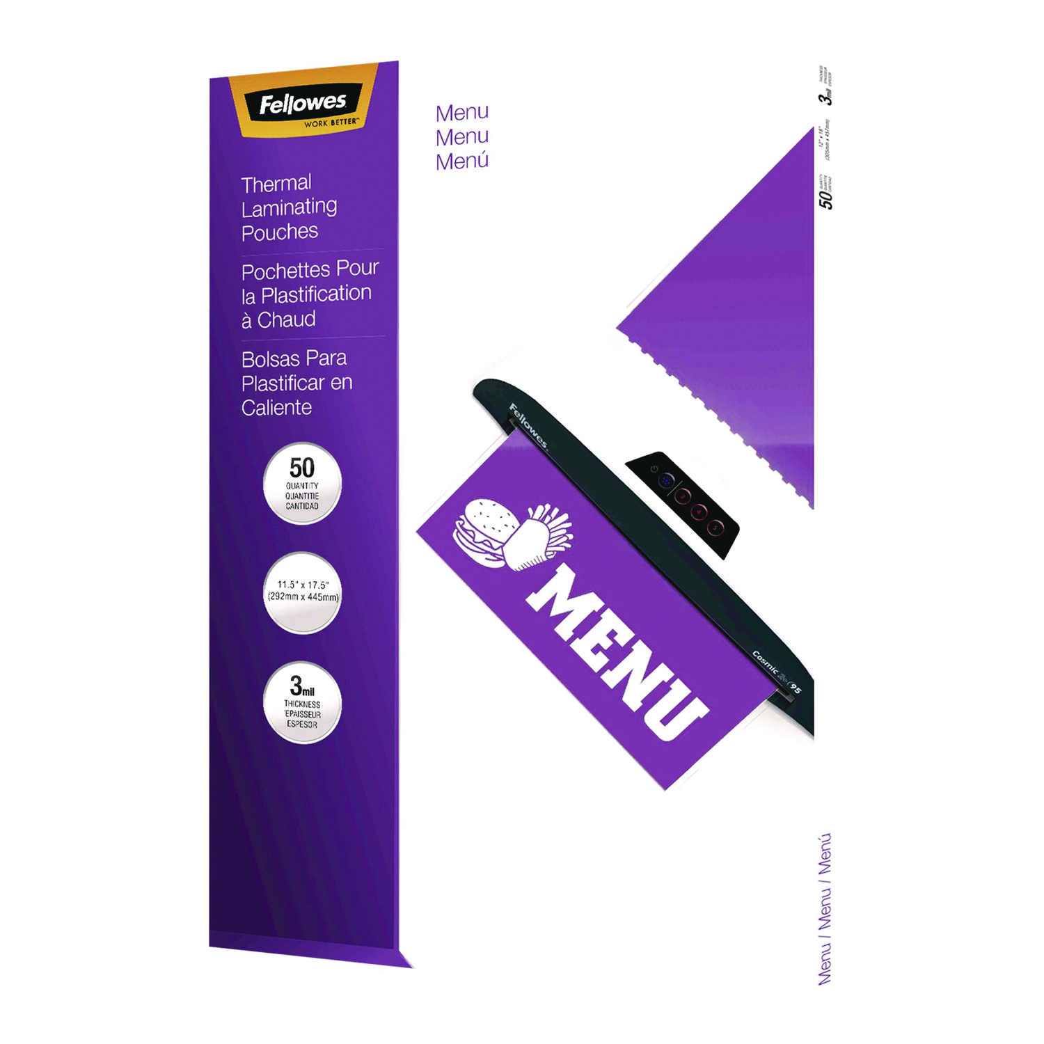 Glossy Pouches, 3 Mil, 11.5