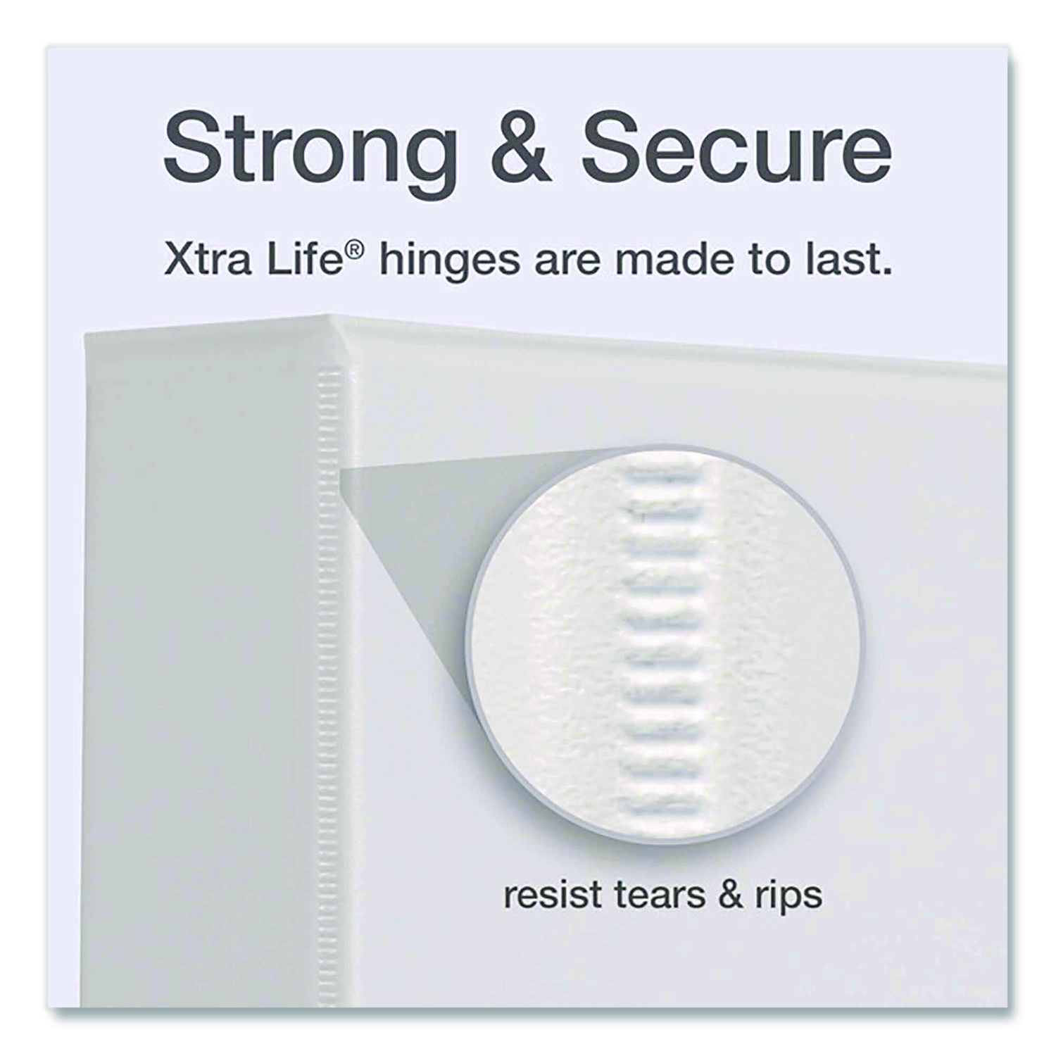 Cardinal® Easy-Open ClearVue Locking Slant-D Binder, 1.5