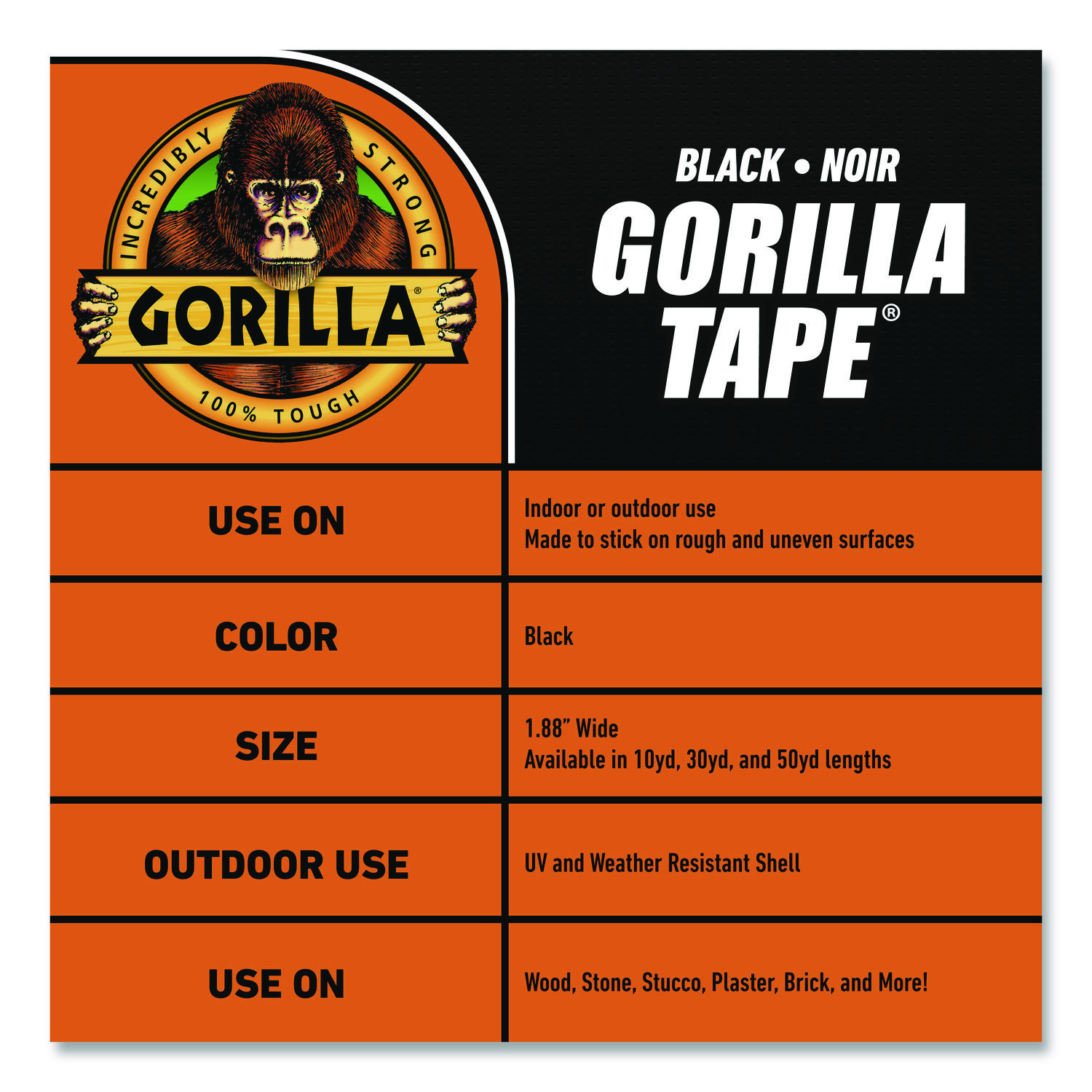 Gorilla® Gorilla Tape, 3