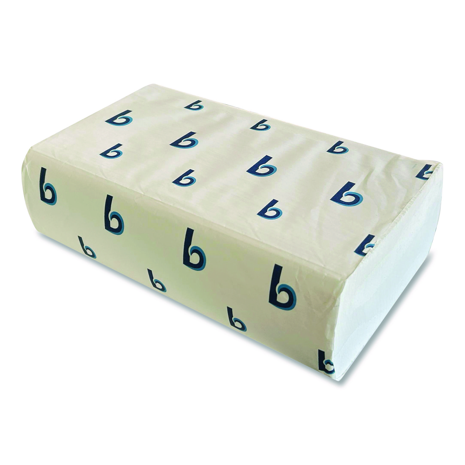 Structured Multifold Towels, 1-Ply, 9 x 9.5, White, 250/Pack, 16 Packs/Carton