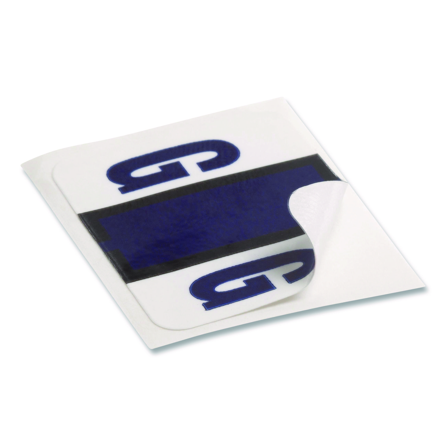 Smead® A-Z Color-Coded Bar-Style End Tab Labels, Letter G, Violet, 500/Roll