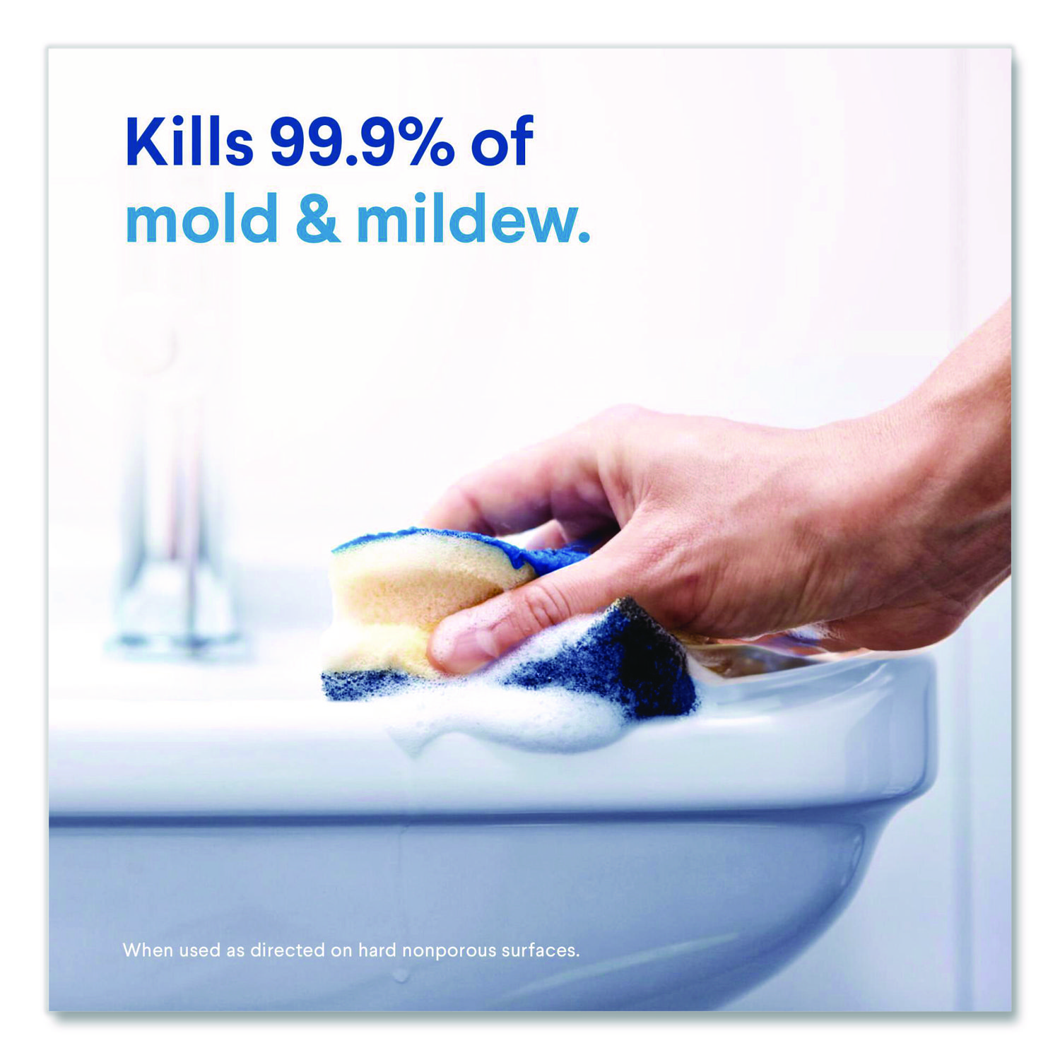 BLEACH FOAMER BATHROOM SPRAY, ORIGINAL, 30 OZ SPRAY BOTTLE, 9/CARTON