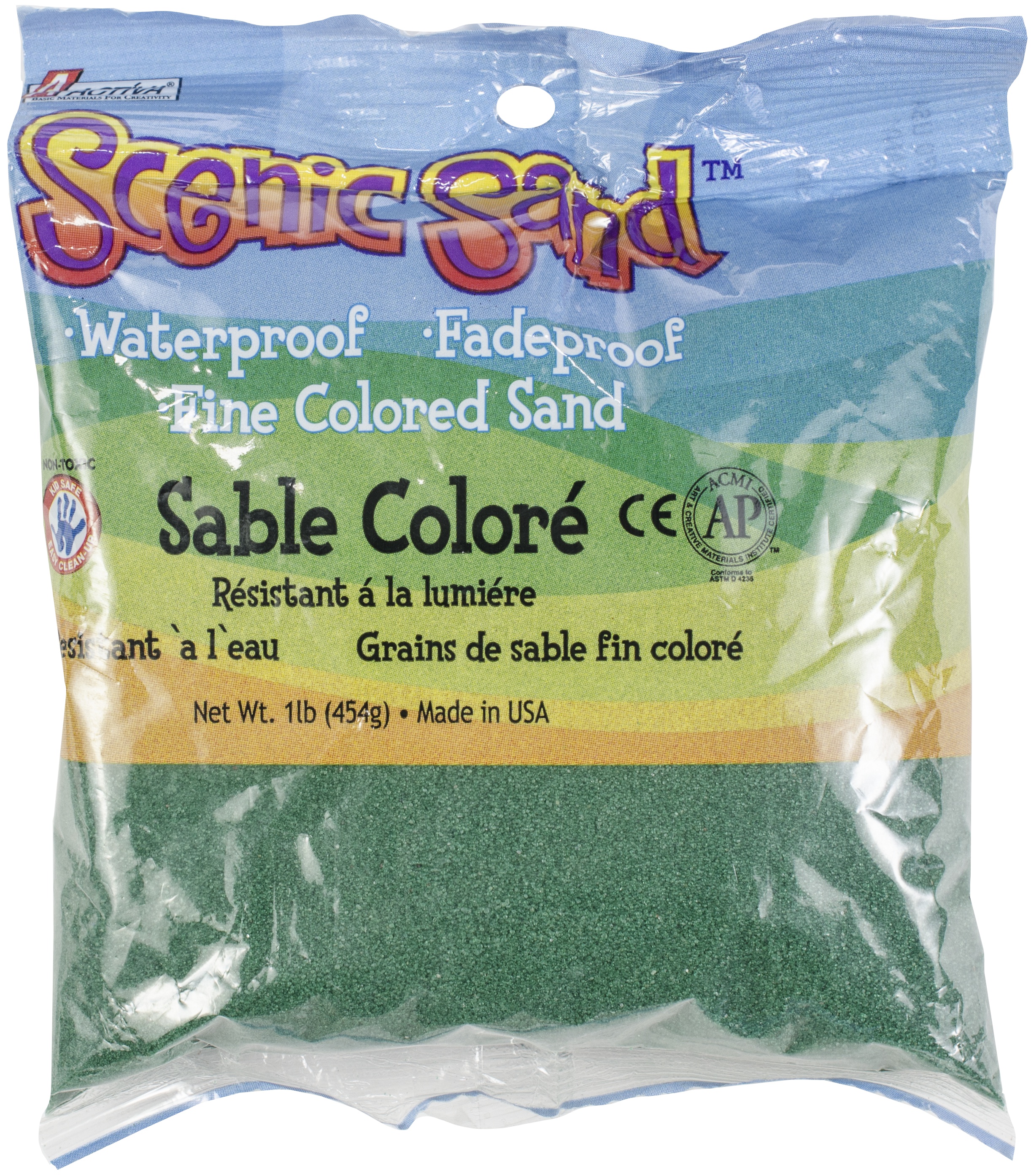 Scenic Sand 1lb Forest Green